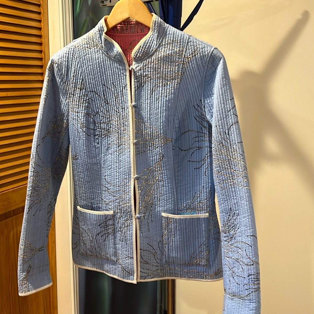 J. McLaughlin reversible jacket, S